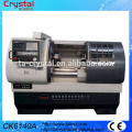 Direct Manufacturers Hobby Servo Driven Hard Rail CNC Lathe Machine CK6140A